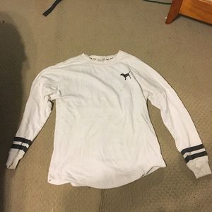 Love sleeve pink shirt